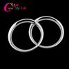 For Nissan Versa Almera Latio 2012 2013 2014 2015 2016 2017 Chrome A/C Air Vent Ring Cover Trim Car Styling Sticker
