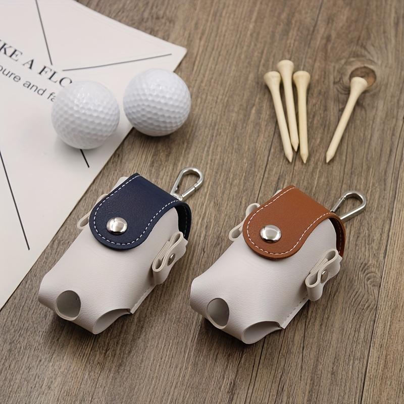 1 Stück tragbare Mini-Golftasche, kleine Geldbörse, professionelle Aufbewahrungstasche mit Haken, geeignet für den Golfplatz und Indoor-Golf.