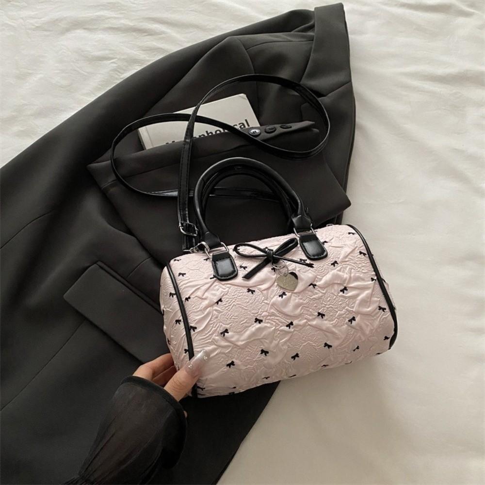 Korean Bow Pillow Bag Small Women's Handbags Fashion Bow Crossbody Bag  Girls