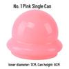 Silicone Facial Cupping Device for Moisture Absorption and Meridian Massage