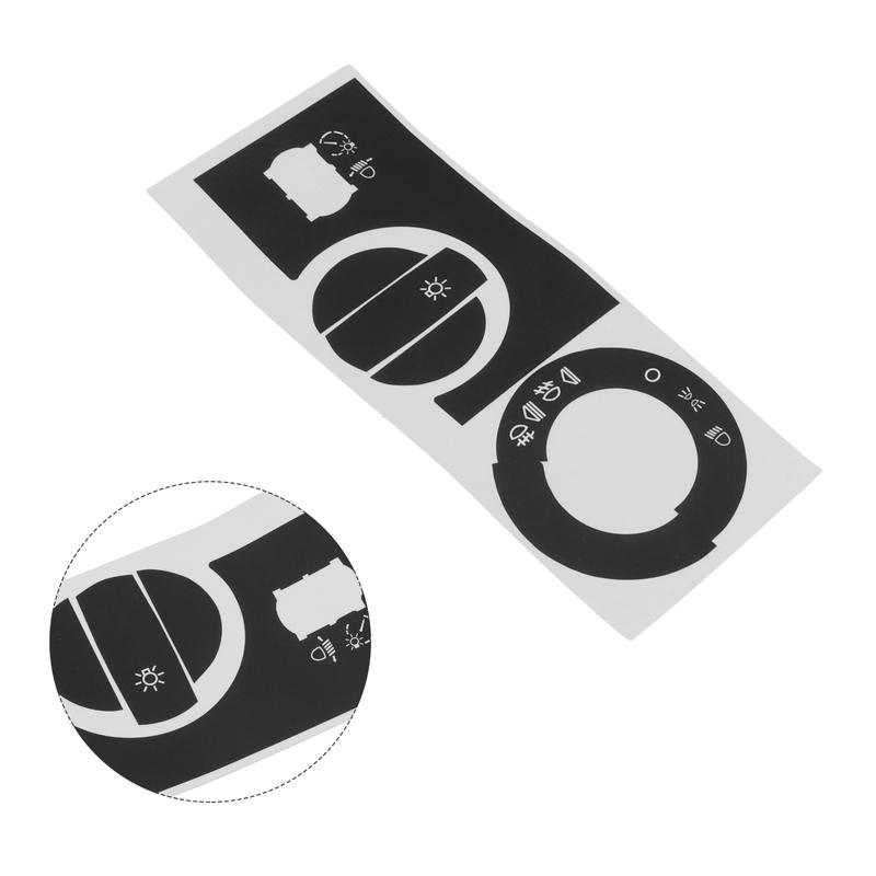 Abscission Prevention Button Refurbishment Button Repair Decal Button Overlay White Lettering High Quality Material