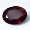 Natural Red Ruby Loose Gemstone Oval Cut 6.95 Ct for Jewelry Making and Gem Collections