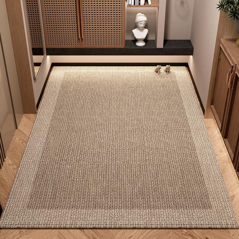 Durable Belgian Velvet Door Mats for Entrance Indoor Anti Slip Doormat Bedroom Carpet Kitchen Area Rugs Hallway Door Floor Mats