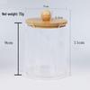 Diamond Pattern Cotton Pad Organizer with Wooden Lid - Multi-Purpose Desktop Storage Box