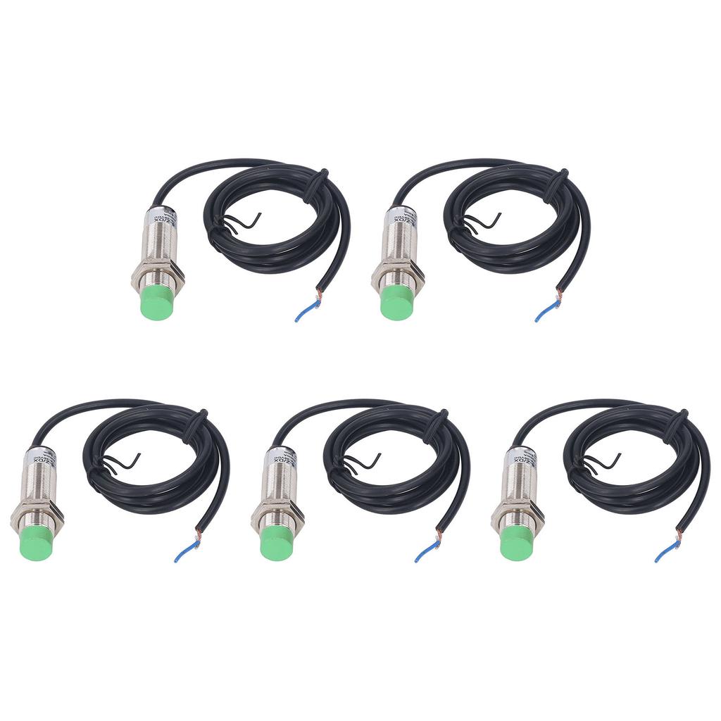 M18 Inductive Proximity Sensor Non Contact Red LED 2 Wire Normally Closed Proximity Switch 10‑36VDC