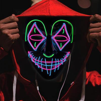 LED Masker Halloween Zomerfestival LED Clown Maskeradefeest Cosplay Evenement Japanse Fabrikant [KimeKore] Volgende Generatie - Masker, Masker, Masker, Masker,