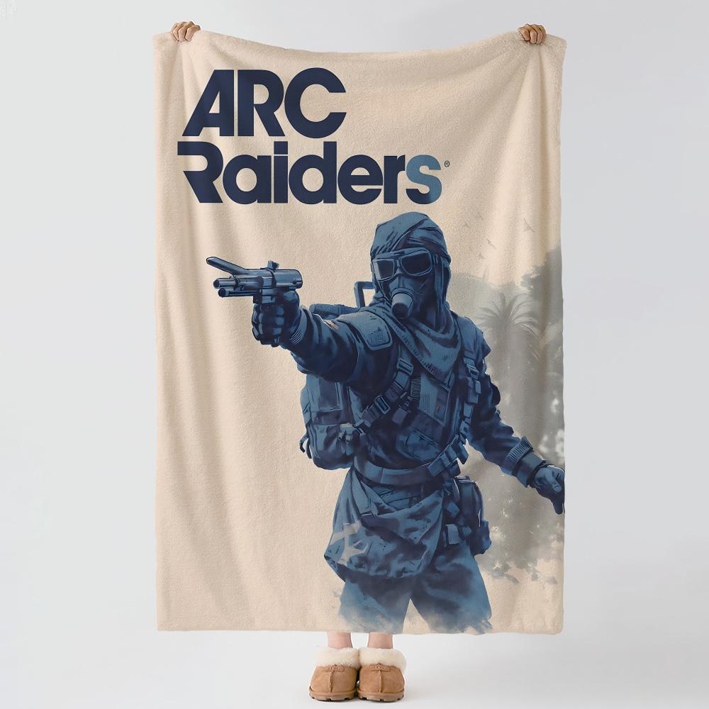 Game A-ARC Raiders-s Throw Thick Comfort Flannel Quilt, Multi-scene Use Indoor Outdoor Daily Nap