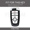 New TPU for Ford Explorer Mustang Fusion Escape F450 F550 F150 F250 F350 Raptor 2020 2021 Car Key Case Cover 5 Buttons products