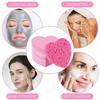 10/20/50PCS Compressed Heart-Shaped Facial Sponges Natural Wood Pulp Face Wash Puff Foaming Face Cosmetic Face for Home OrTravel