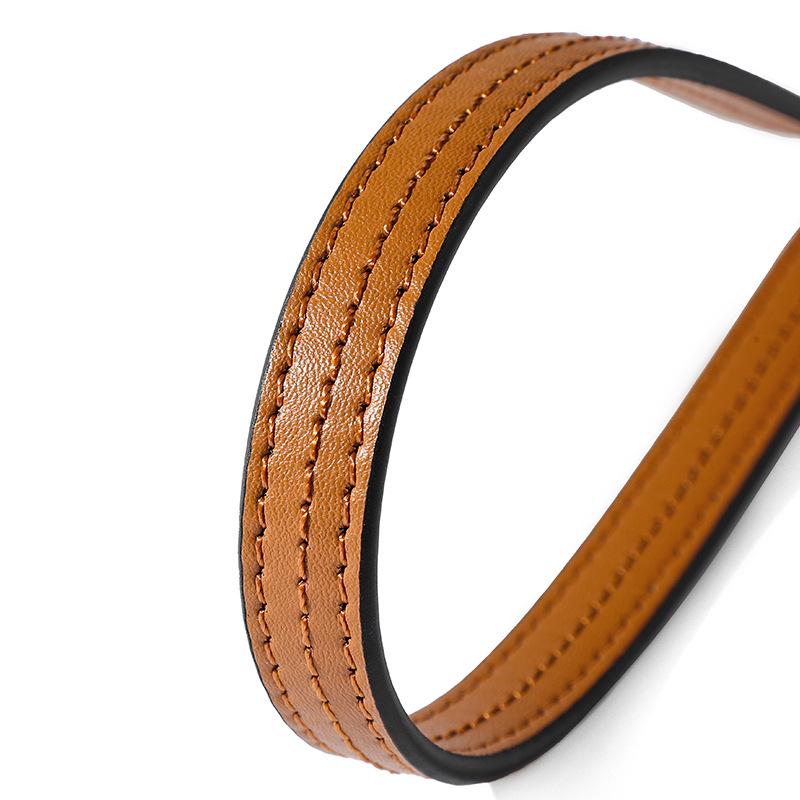 Brown Shoulder Strap for MC Basket Tote Bag Replacement (B-68) - Underarm Conversion. Accessories Sold Separately.