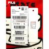 FILA Unisex Square Plaid Graffiti Knit Sweater