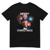 Joe Biden Merry Christmas Funny 4th Of July Tshirt