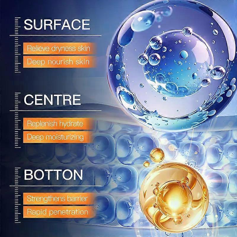 Vitamin B5 Skincare Set for Face - 6-Piece Hydrating & Strengthening Kit with Cleanser, Toner, Serum, Cream, Eye Cream, Essence for Sensitive & Dry Sk