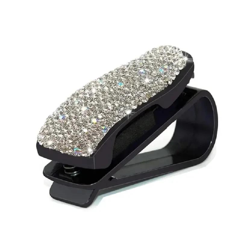 Universal Car Glasses Case Auto Sun Visor Glasses Holder Sunglasses Clip Card Ticket Holder Pen Case Clip Box Accessories