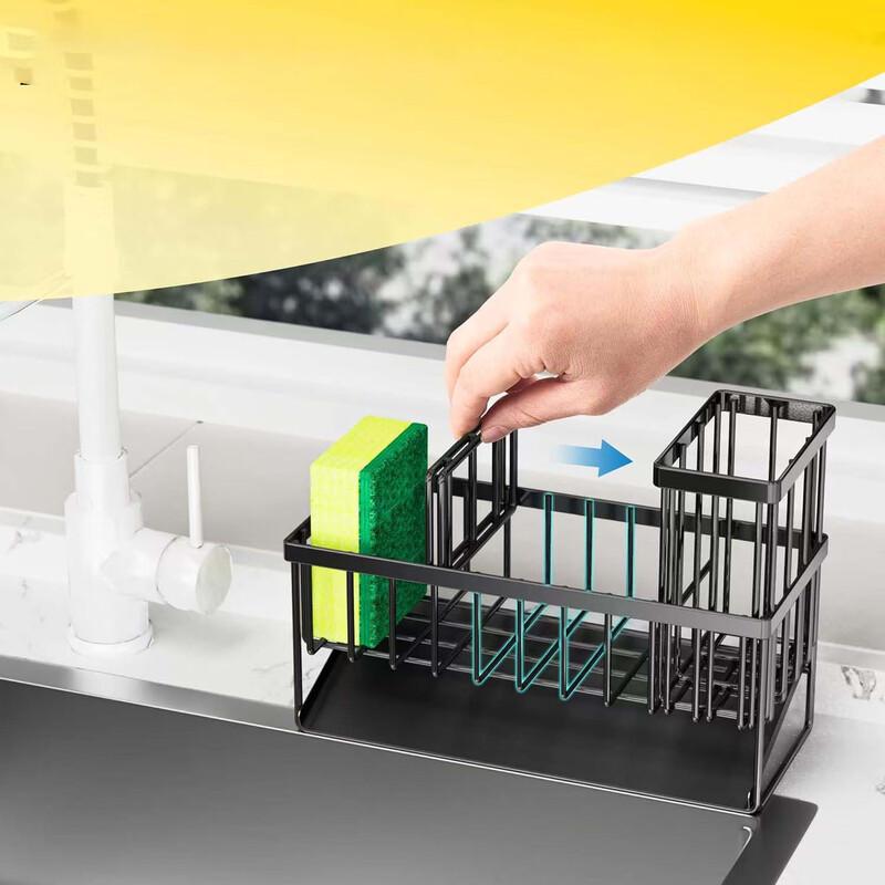 304 Stainless Steel Countertop Sink Caddy and Drainer