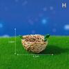Mini Resin Owl Statue Micro Landscape Decoration For Car Home Desktop Ornaments