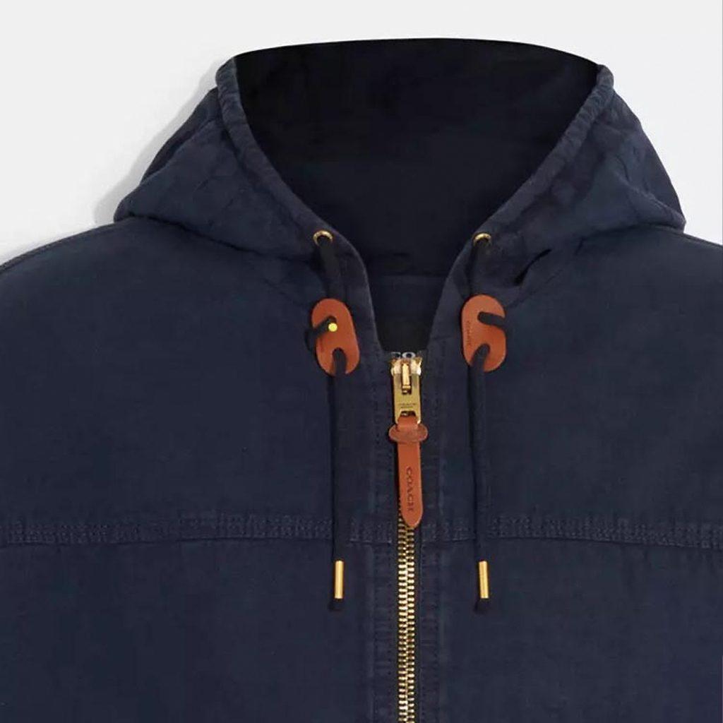 Coach SS24 Jackets & Coats Men's Marine Blue CF795-NAV