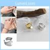 Exquisite Korean S925 Pure Silver Ring With Unique Irregular Arc Design For Women