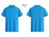 Unisex Summer Short-Sleeved Polo Shirts: Ideal for Work Uniforms, Group Events, DIY Customization & Everyday Wear.