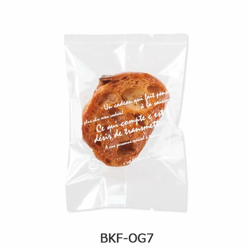 Heads BKF Clear Bags - 7 (100 count) Transparent, W70 x H105mm, BKF-OG7, Pack of 100