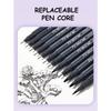 12 Stück beliebter Nagellack-Graffiti-Nadelstift-Werkzeug schnelltrocknend wasserdicht Ziehlinie Nagel handgezeichnete Linie Comic-Design Marker