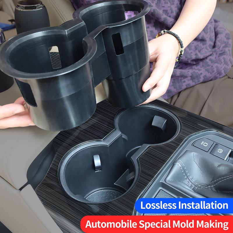 Convient pour la modification de la boîte de rangement centrale Toyota Land Cruiser 300 Accessoires de décoration de porte-gobelet 2024