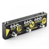 Donner Alpha Cruncher Multi-Effects Pedal for Guitar, 3 Effects: Delay, Chorus, and Distortion, Digital Circuit, Compact