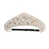 AWAYTR Velluto Perla Spugna Kokoshnik Elastico Fascia per Capelli Tessuto alla Moda Fasce per Capelli Cerchio Fascia Intrecciata per Capelli Accessori per Capelli di San Valentino per Ragazze