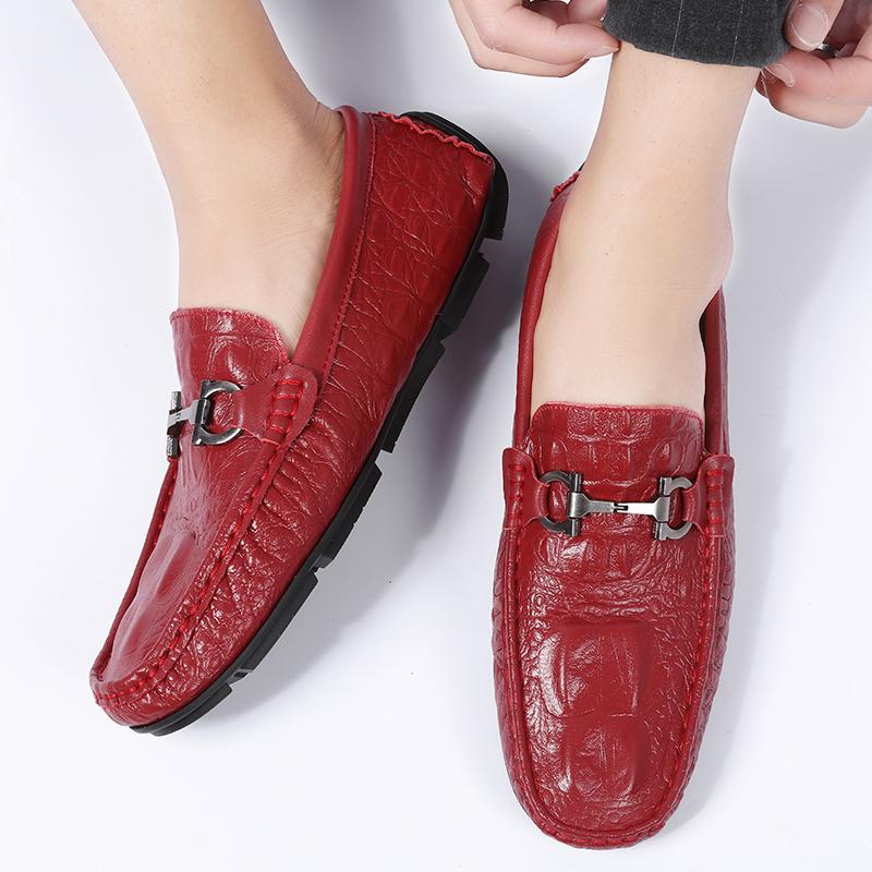 Мужская повседневная обувь из натуральной кожи — фото 7