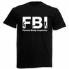 T-Shirt Unisex Fbi Körperinspektorin Lustiges T-Shirt Sommer Herren Kurzarm Rundhals Baumwolle T-Shirts Tops Streetwear