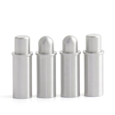 Poussoir à ressort à tête plate/sphérique en acier inoxydable, poussoir de positionnement, type à enfoncer, goupille de positionnement à ressort
