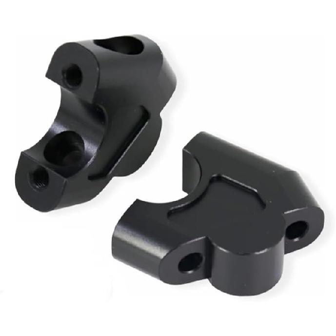 Подъемник руля для CB500X 2022-2023 Зажим для подъема руля Мотоциклетные алюминиевые аксессуары Зажим для подъема руля(черный)