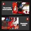 Technical City 1708pcs Scanias Longline V8 Truck Model Building Blocks Set MOC Assemble Truck Car Bricks Toys For Children Gifts