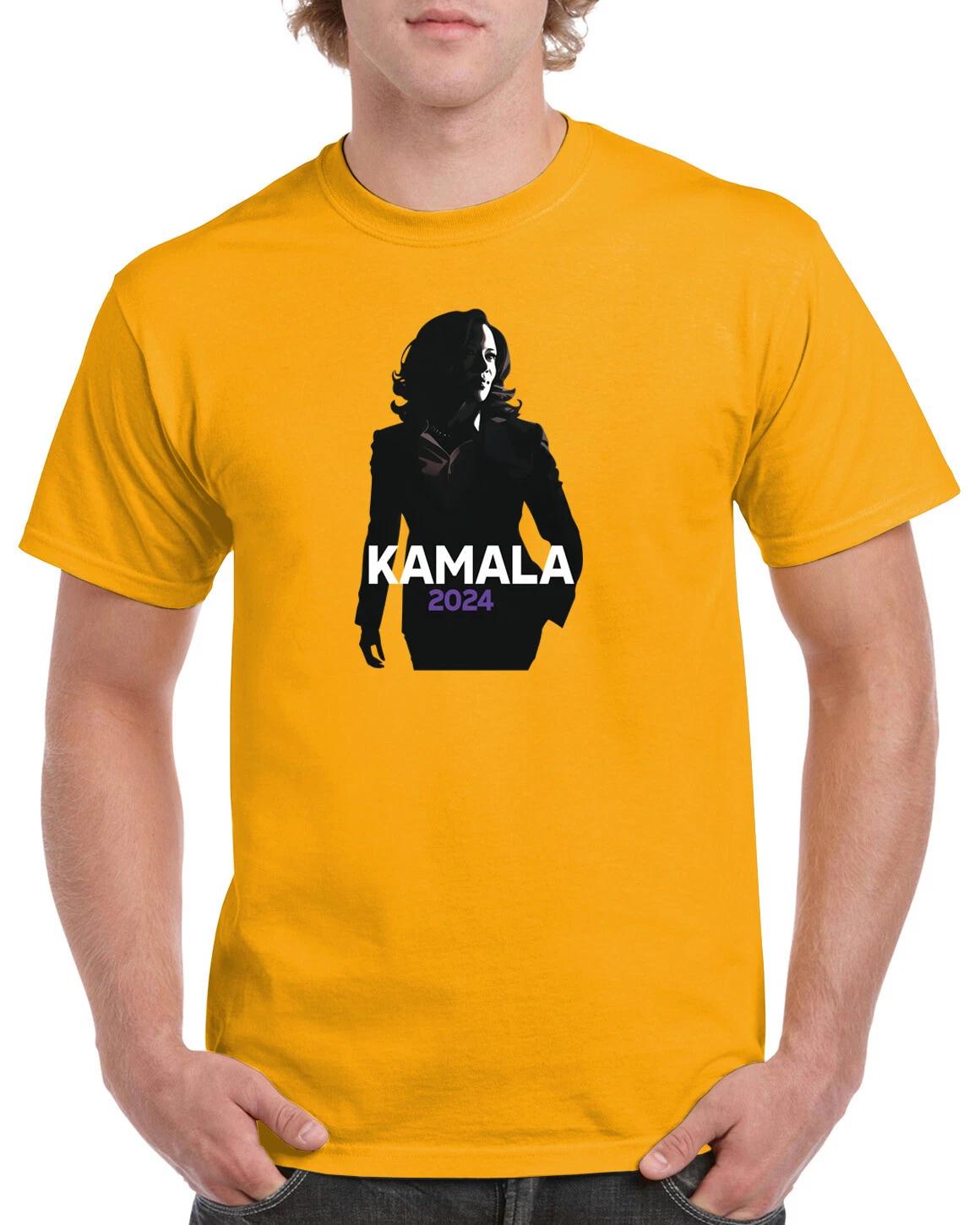 

Kamala Harris Silhouette T-Shirt 2024 Election Suit President Campaign GKH09 S