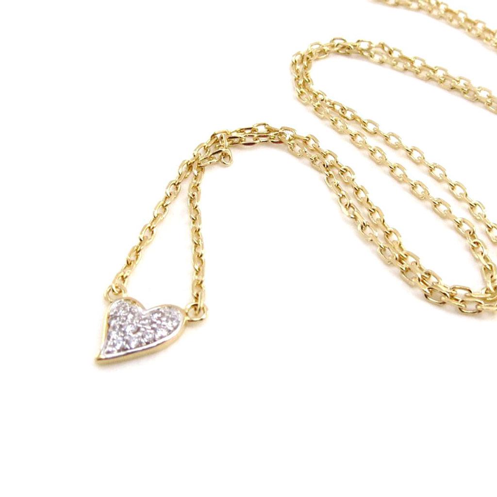 Les Trésors De Lily [I9812] - Gold-Plated 'Love' Necklace