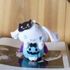 Sanrio Kuromi My Melody Cinnamoroll Halloween Series Kittycat Kawaii Plush Doll Cartoon Backpack Charm Keychain Toys