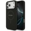 Custodia Guess Saffiano Classic Logo Magsafe Per Iphone 17 Pro Max Nera