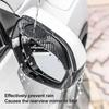 AAUJ1 2pcs Car Rearview Mirror Rain Eyebrow Suitable For Mercedes Benz C200L GLC GLK CLA GLA W210 W124 New AMG B/C/E Class A Class