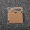 350g Kraft Paper Hang Tags with Hemp Rope for Holiday Labels & Bookmarks