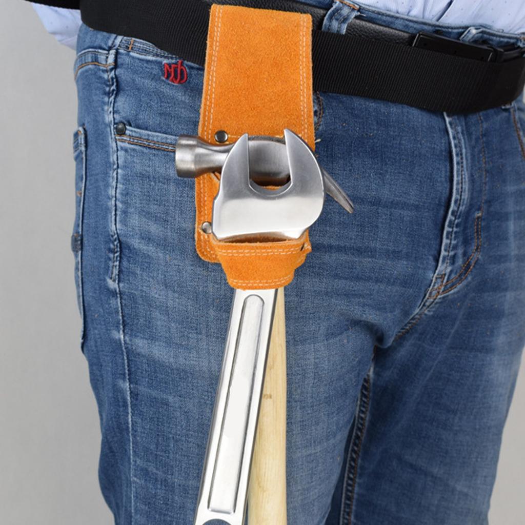 PU Leder Werkzeug Hüfttasche Hammer Schraubenschlüssel Set Halter Aufbewahrungstasche Multifunktionale Elektriker Zimmermann Werkzeugtasche