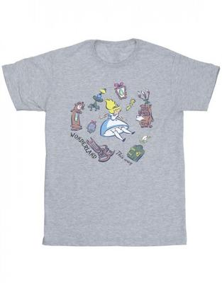 Mens Alice In Wonderland Falling T-Shirt