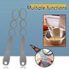 Rust-Free Nut Butter Mixer Stainless Steel Egg Beater Kitchen Tool Pancake Batter Tool  Cooking