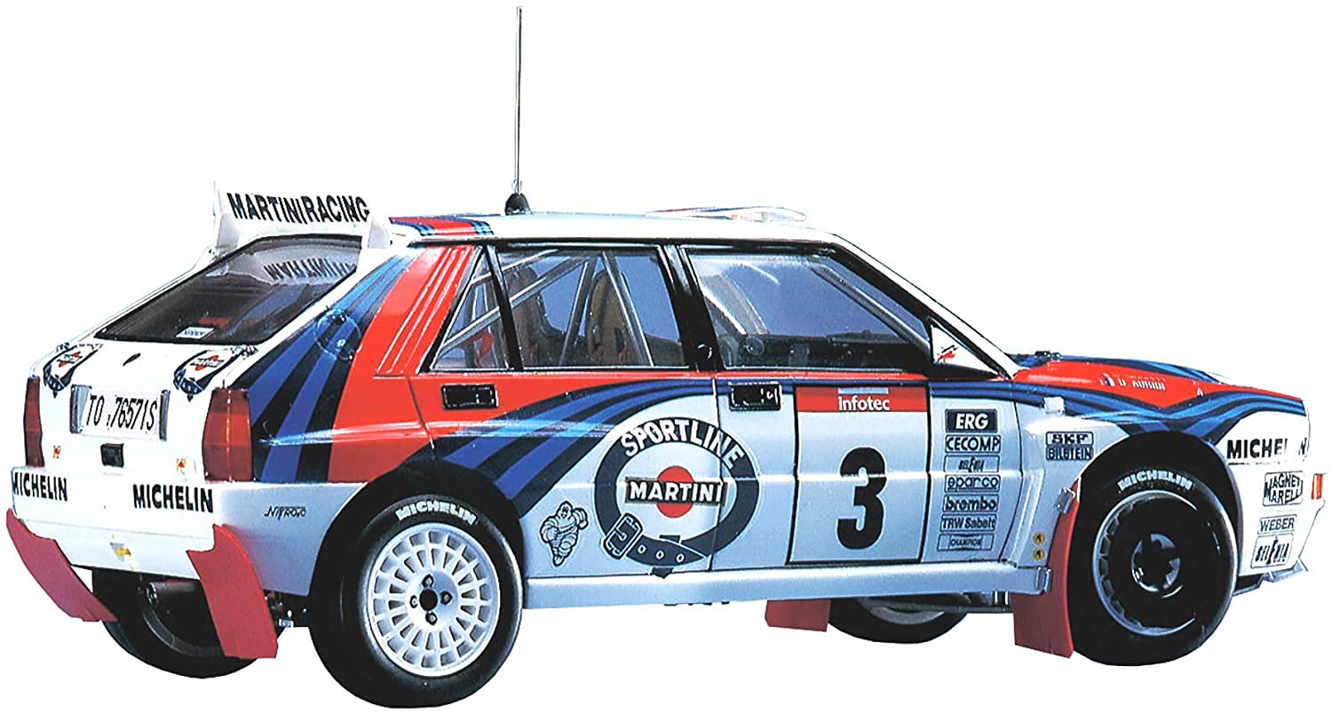 

Hasegawa Масштаб 1/24 Lancia Super Delta 1992 WRC Делает Чемпиона Пластиковая Модель CR15