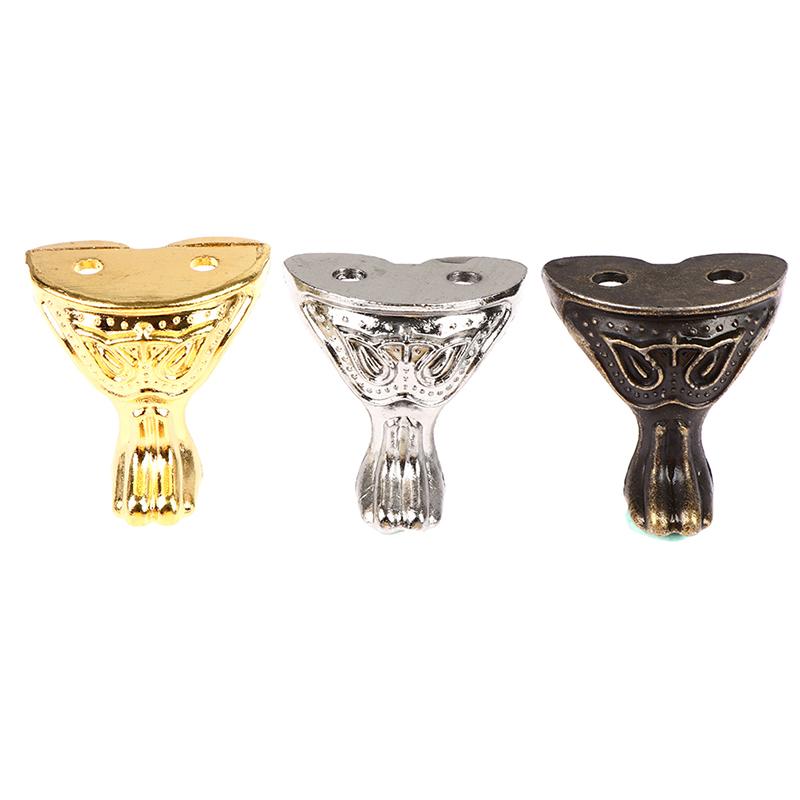 8 Stück Antikschmuck Geschenkbox Holzkiste Dekorative Füße Bein Eckenschutz