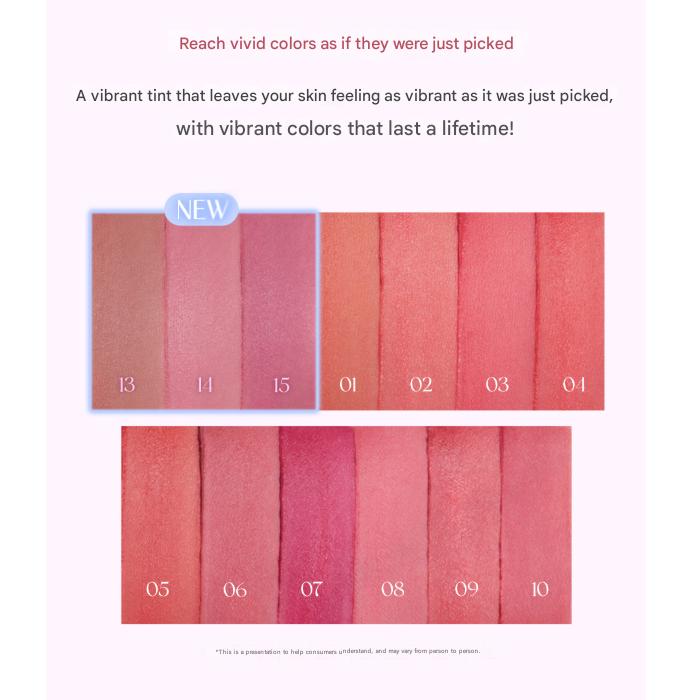 CLUB CLIO PERIPERA Over Blur Tint 7colors, 3.5g (11 Options)