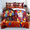 THE AMAZING DIGITAL CIRCUS Bedding Set 3D Duvet Cover Set Bedspread For Boys Girls Kids Home Textiles Microfiber Bedspread