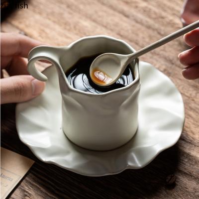 Sada šálků a podšálků na kávu 150 ml Odpolední šálek na čaj Keramický hrnek na kávu Hrnky na mléko Hrnky na čaj Hrnky na vodu Hrnky na mléko Hrnky na mléko Domácí Nádobí Dárek