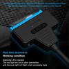 LED-Anzeige 2,5 Zoll USB3.0/2.0 Festplatten-Treiber USB auf SATA Adapterkabel Festplattenadapter