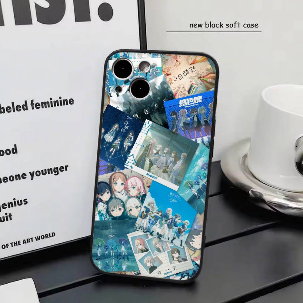 Anime Girl Band MyGO Phone Case Silicone Soft For IPhone 17 Air 16 15 14 13 12 11 Plus Pro Max Plus