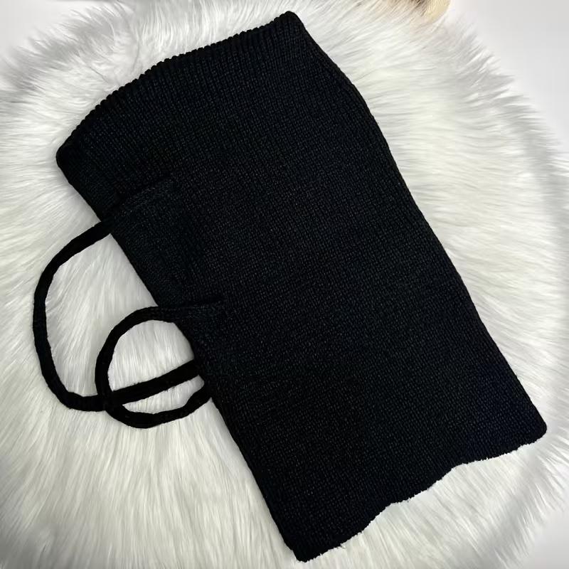 

Women s Grey Balaclava - Adjustable, Foldable Ski Mask for Motorcycling & Outdoor, Soft Full-Coverage Hood M чёрный